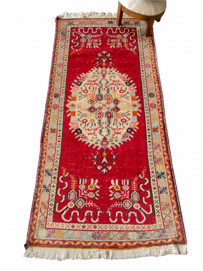 ヴィンテージラグ　トルコ絨毯　ギュネイラグ　トルコ雑貨　NovaRoma