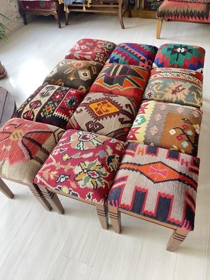 キリムスツール椅子 トルコ雑貨のNovaroma