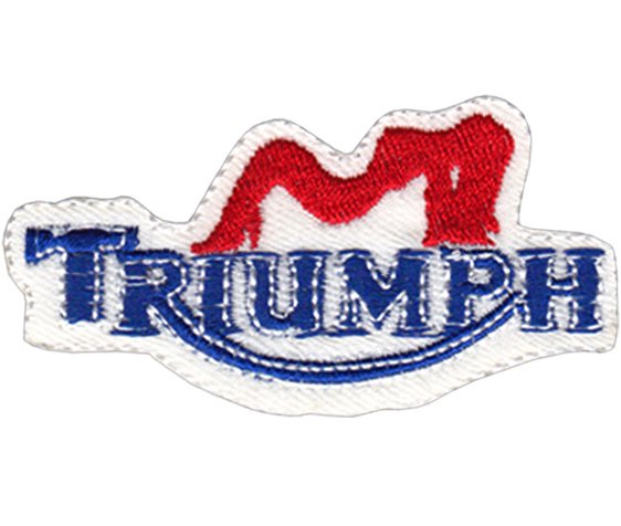 トライアンフ（Triumph）logo- ワッペン、パッチ (4.0*7.5cm) #009 -  激レア！Wappen,ワッペン,Patch,パッチ,アイロンワッペン,刺繍ワッペン,アップリケを通販してます！ wappen-patch.com