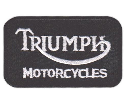 トライアンフ（Triumph）logo- ワッペン、パッチ (4.5*7.6cm) #011