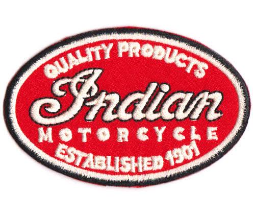インディアン・モーターサイクル(Indian Motorcycle 1901) logo- ワッペン、パッチ (6.0*9.5cm) #009 -  激レア！Wappen