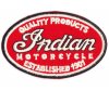 ǥ󡦥⡼(Indian Motorcycle 1901) logo- åڥ󡢥ѥå (6.0*9.5cm) #009