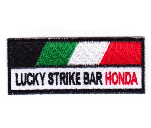 ラッキーストライク Lucky Strike Bar Honda Logo ワッペン パッチ 3 3 10 3cm 激レア Wappen ワッペン Patch パッチ アイロンワッペン 刺繍ワッペン アップリケを通販してます Wappen Patch Com