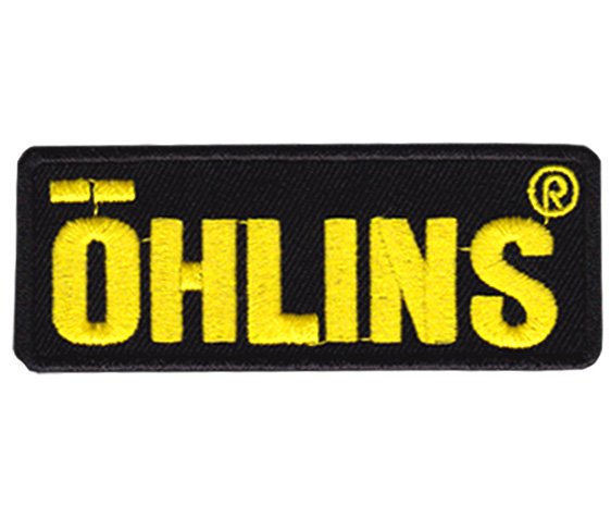 Ohlins オーリンズ Logo ワッペン パッチ 3 5 8 7cm 003