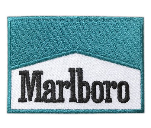 マールボロ (Marlboro) logo- ワッペン、パッチ (5.3*7.7cm) #004