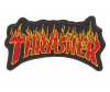 <img class='new_mark_img1' src='https://img.shop-pro.jp/img/new/icons15.gif' style='border:none;display:inline;margin:0px;padding:0px;width:auto;' />å㡼(Thrasher) logo- åڥ󡢥ѥå (5.0*8.2cm) #trs002