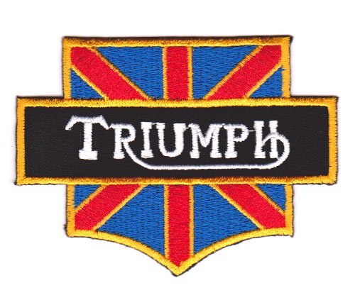 トライアンフ（Triumph) logo- ワッペン、パッチ (7.0*9.5cm) #002-  激レア！Wappen,ワッペン,Patch,パッチを通販してます！ wappen-patch.com