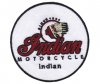 ǥ󡦥⡼(Indian Motorcycle) logo- åڥ󡢥ѥå (8.9*8.7cm) #007