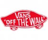 <img class='new_mark_img1' src='https://img.shop-pro.jp/img/new/icons50.gif' style='border:none;display:inline;margin:0px;padding:0px;width:auto;' />Vans - Off The Wall  Skateboards Patch (Red) logo- åڥ󡢥ѥå (4.5*10.0cm) 