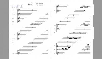 楽譜 ぱにぽにだっしゅ 少女q 桃月学園1年c組 バンドスコア ２次元楽譜製作所 楽譜販売ページ