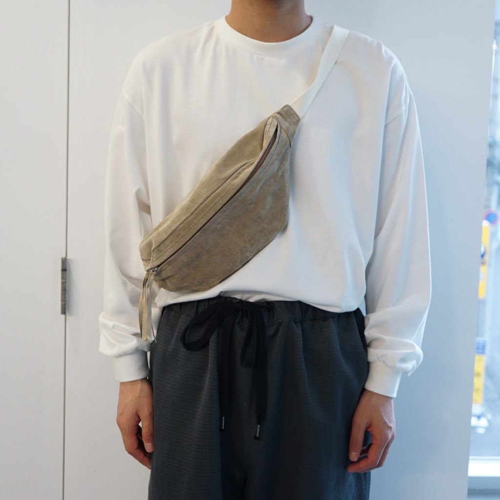 2021年最新入荷 Hender Scheme pig waist pouch bag qn-rb-pwp カーキ