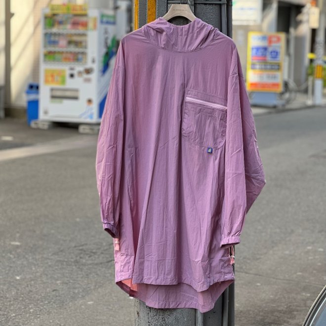 ヒート 新品 T.CABLIN 22AW FLAP ストライプ アノラック プルオーバー