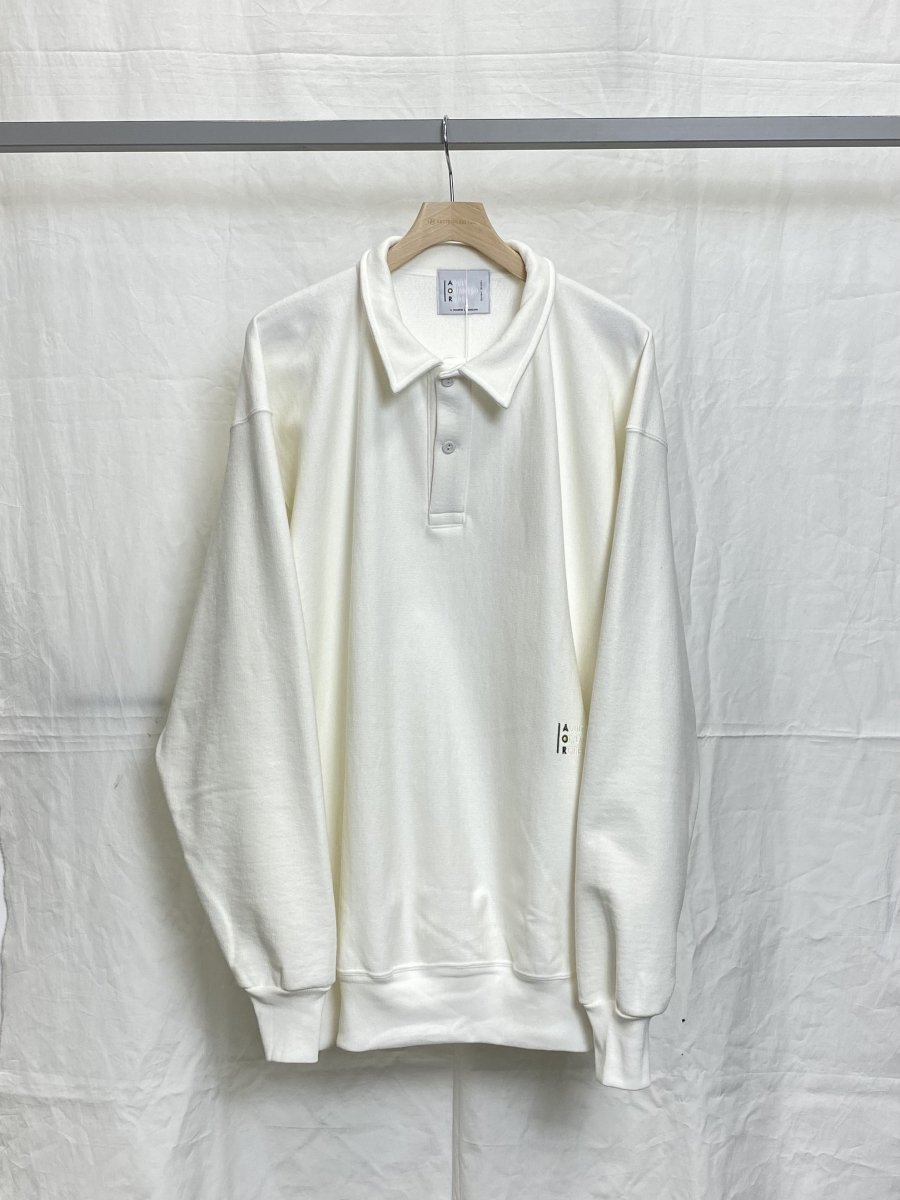 br>ADULT ORIENTED ROBES <br>「L／S Sweat Rugby Shirt Style」ロング ...