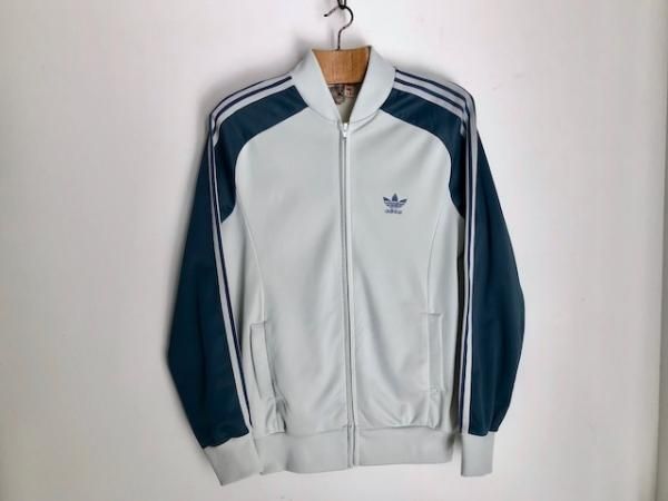 adidas atp ビンテージ ジャージ ホワイト グレー-