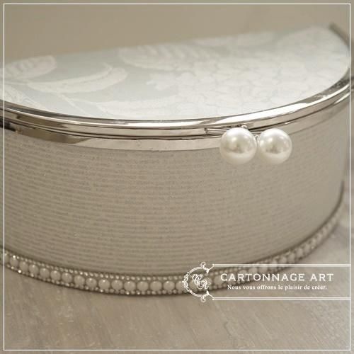 NELL アーチ型マクラ カバー付き ホワイト おまけシルクカバー プレミアム リバティプリント がま口 ミラー付き ボックス