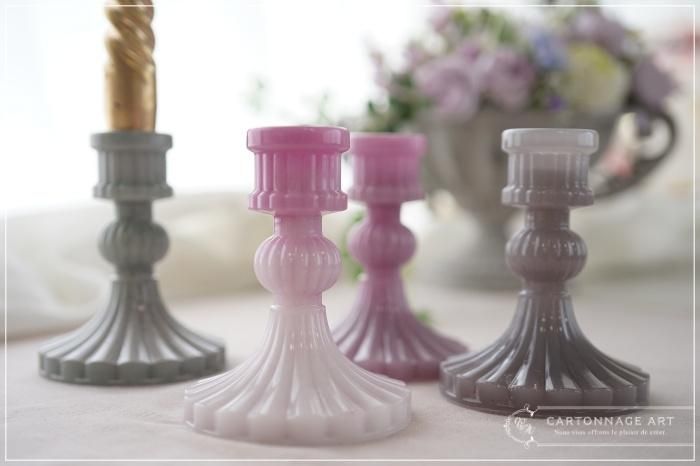 キャンドルスタンド モールド- CartonnageArt