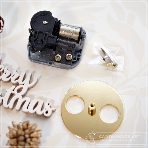 オルゴール(Xmas songs)です♪- CartonnageArt オルゴール(Xmas songs)です♪- CartonnageArt