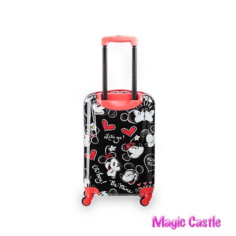 ミッキー＆ミニーマウス スーツケース Mickey and Minnie Mouse Rolling Luggage - 21'' -  ディズニーフィギュア専門店　マジックキャッスル
