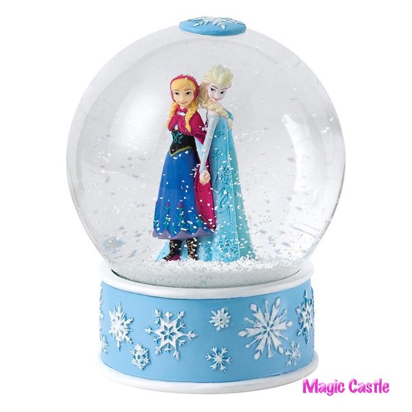 ディズニーエンチャンティング EU限定 アナと雪の女王 アナとエルサ ウォーターグローブ Sisterly Bond (Anna & Elsa  Waterball) - ディズニーフィギュア専門店　マジックキャッスル