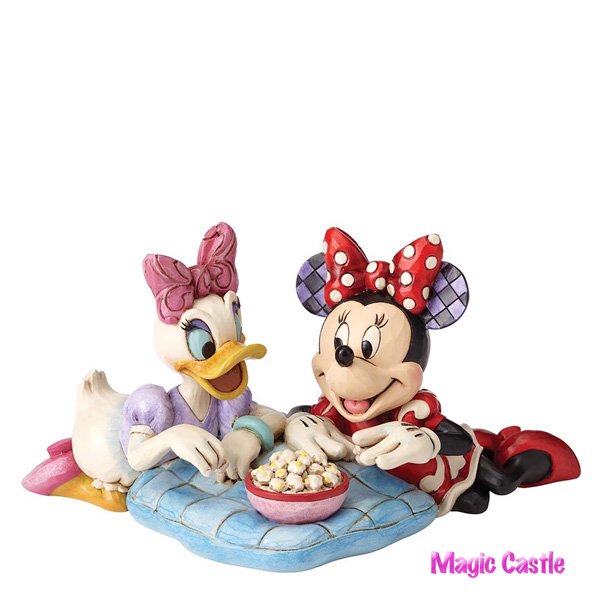 ディズニー ジム・ショア Jim Shore Girls Night (Daisy Duck & Minnie Mouse)  ミニーマウス＆デイジーダック - ディズニーフィギュア専門店　マジックキャッスル