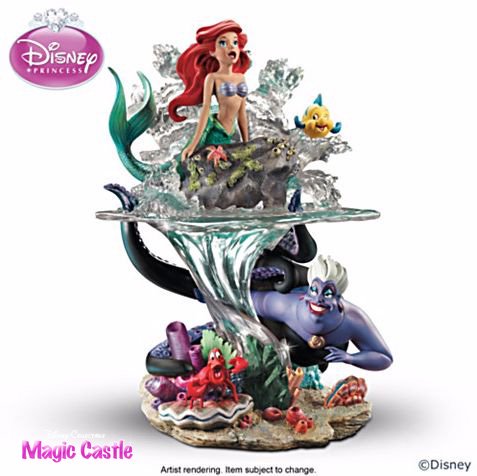 【限定】 ディズニー リトル・マーメイド スカルプチャー Disney The Little Mermaid 