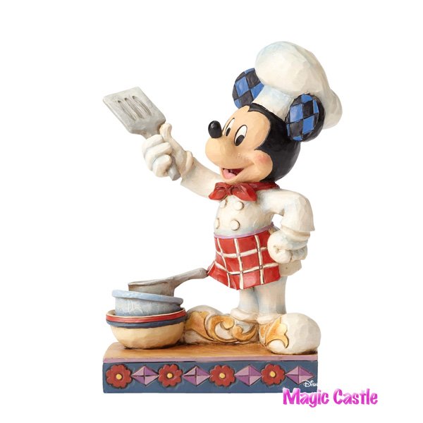 ディズニートラディション ジム・ショア シェフミッキー フィギュアBon Appétit-Chef Mickey Figurine -  ディズニーフィギュア専門店　マジックキャッスル