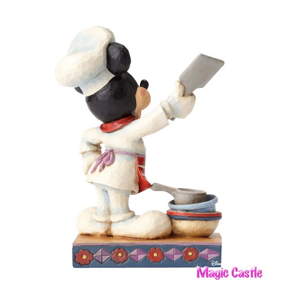 ディズニートラディション ジム・ショア シェフミッキー フィギュアBon Appétit-Chef Mickey Figurine -  ディズニーフィギュア専門店　マジックキャッスル