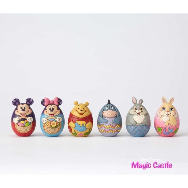 ディズニートラディジョン ジム ショア キャラクターイースターエッグ12個セット Jim Shore Character Eggs Set Of 12 ディズニーフィギュア専門店 マジックキャッスル