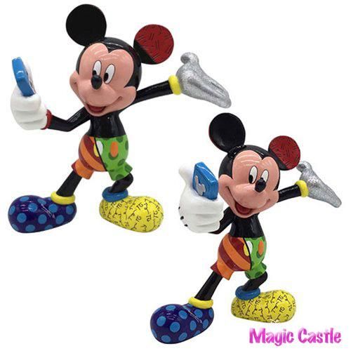 ディズニー ブリット フィギュア セルフィー ミッキーマウス Selfie Mickey By Britto ディズニーフィギュア専門店 マジックキャッスル