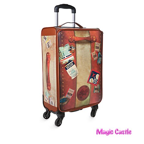 ディズニータグ ヴィンテージ スーツケース Disney TAG Vintage Rolling Luggage - 23'' -  ディズニーフィギュア専門店　マジックキャッスル