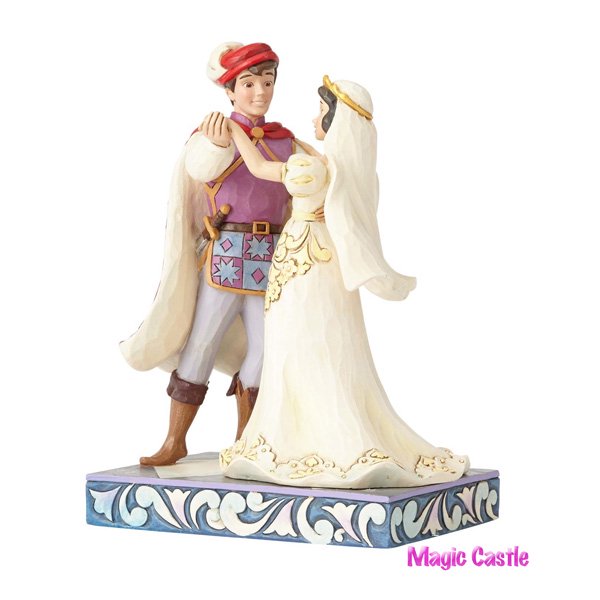 ディズニートラディジョン ジム・ショア 白雪姫とプリンス ウェディングフィギュア The First Dance-Snow White and  Prince Wedding Figurine - ディズニーフィギュア専門店　マジックキャッスル