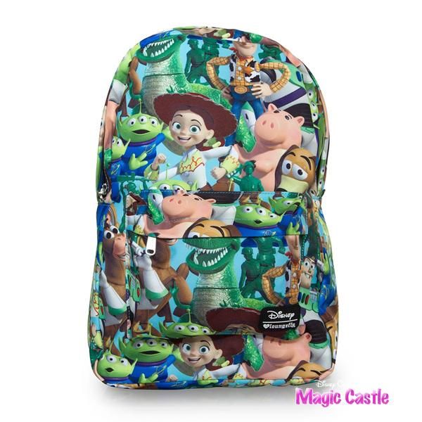 ラウンジフライ ディズニー トイ ストーリー バックバッグ Loungefly X Toy Story Character Print Backpack ディズニーフィギュア専門店 マジックキャッスル