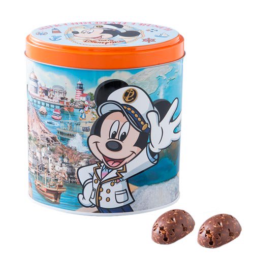 東京ディズニーシー チョコレートクランチ 18個 缶 ディズニー