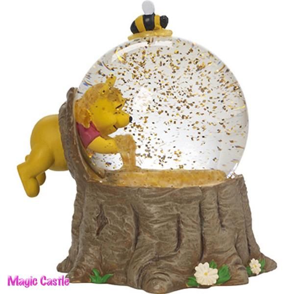 くまのプーさん ミュージカル ウォーターグローブ スノーグローブ Winnie The Pooh 100mm Musical Snow Globe ディズニーフィギュア専門店 マジックキャッスル