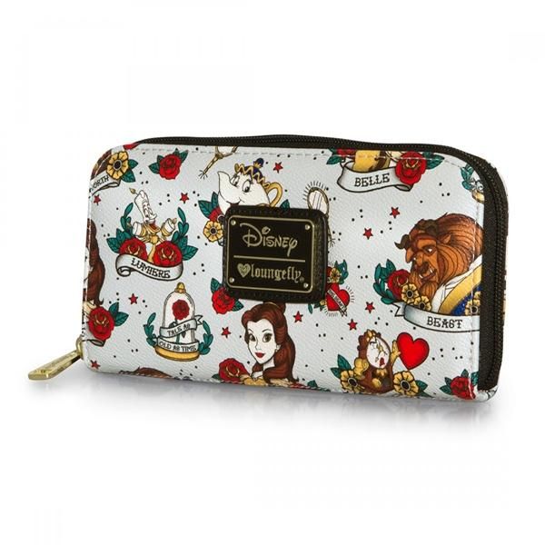 Loungefly beauty and the beast online wallet