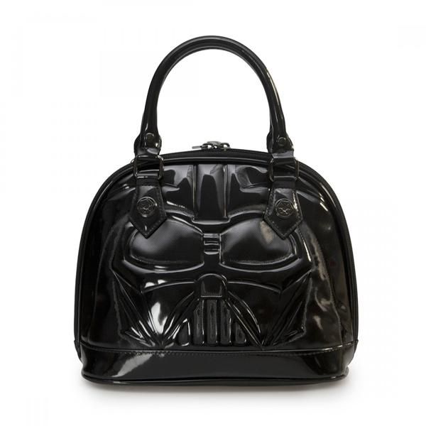 ラウンジフライ スター・ウォーズ ダース・ベイダー ミニドームバッグ Loungefly x Star Wars Darth Vader Patent  Mini Dome Bag - ディズニーフィギュア専門店　マジックキャッスル