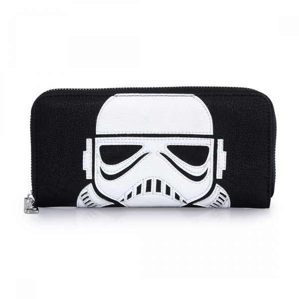 ラウンジフライ スター・ウォーズ ストームトルーパー ウォレット Loungefly x Star Wars Laser Cut  Stormtrooper Wallet - ディズニーフィギュア専門店　マジックキャッスル