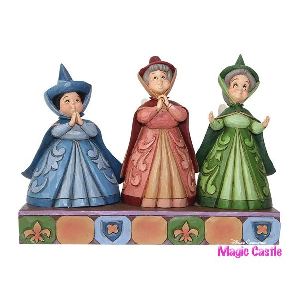 ディズニｰトラディジョン Three Fairies 眠れる森の美女 3フェアリーズフィギュア ディズニーフィギュア専門店 マジックキャッスル