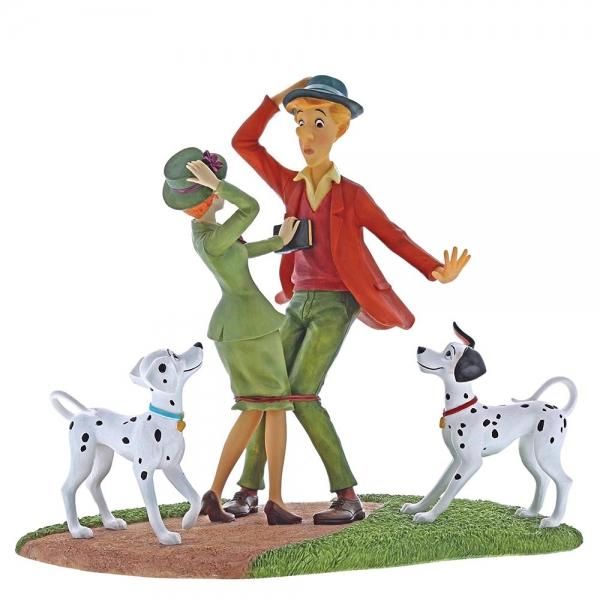 ディズニー EU限定 101匹わんちゃん Disney Enchanting Collection Just Had To Meet (101  Dalmatians Figurine) - ディズニーフィギュア専門店　マジックキャッスル