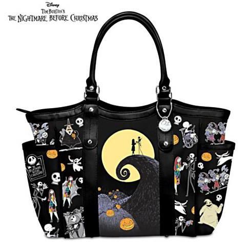 ナイトメア・ビフォア・クリスマス トートバッグ Disney Tim Burton's The Nightmare Before Christmas  Tote Bag - ディズニーフィギュア専門店　マジックキャッスル