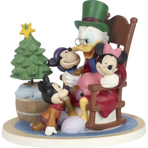 ディズニー プレシャス・モーメンツ クリスマスキャロル “Merry Christmas One And All”, Porcelain -  ディズニーフィギュア専門店　マジックキャッスル