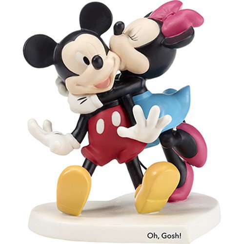 ディズニー プレシャス・モーメンツ ミッキー＆ミニーマウス Oh Gosh - Minnie - ディズニーフィギュア専門店　マジックキャッスル