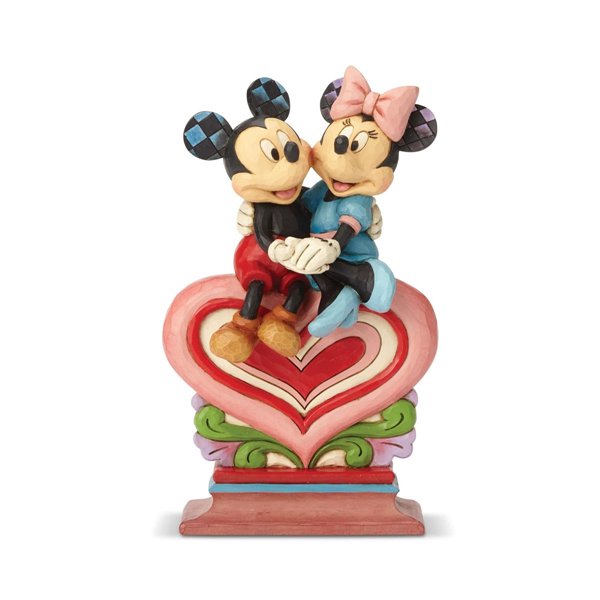 ディズニートラディション ジム・ショア Mickey and Minnie Sitting on