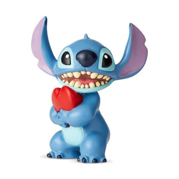 ディズニーショーケース スティッチ withハート ミニフィギュア Stitch with Heart mini fig -  ディズニーフィギュア専門店　マジックキャッスル