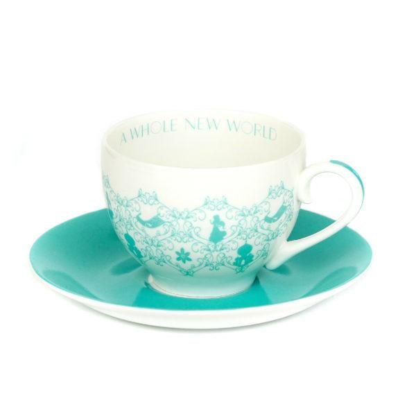 イングリッシュ レディース コー English Ladies Co ディズニープリンセス カラーストーリー ジャスミン Jasmine Tea Set カップ ソーサー ディズニーフィギュア専門店 マジックキャッスル