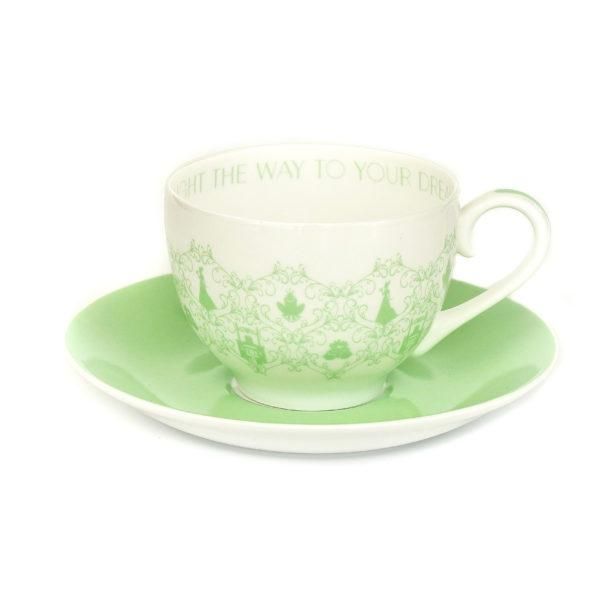 イングリッシュ レディース コー English Ladies Co ディズニープリンセス カラーストーリー ティアナ Tiana Tea Set カップ ソーサー ディズニーフィギュア専門店 マジックキャッスル