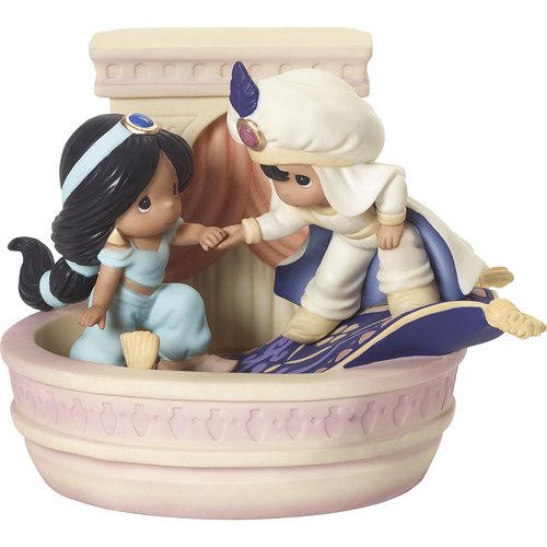 限定 ディズニー プレシャスモーメンツ アラジン Aladdin And Jasmine Limited Edition Figurine A Magical World Awaits You ディズニーフィギュア専門店 マジックキャッスル