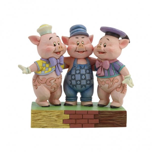 ディズニートラディション ジム ショア Three Little Pigs 三匹の子ぶた ディズニーフィギュア専門店 マジックキャッスル