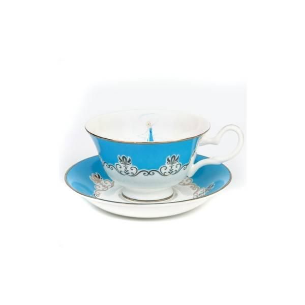 イングリッシュ レディース コー English Ladies Co ディズニープリンセス アナと雪の女王 エルサ Elsa Teacup And Saucer カップ ソーサー ディズニーフィギュア専門店 マジックキャッスル