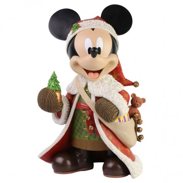 ディズニーショーケース サンタミッキー ビックフィギュア Santa Mickey Mouse Big Fig - ディズニーフィギュア専門店　 マジックキャッスル